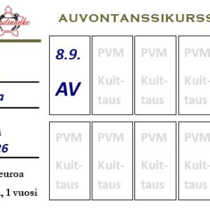 10 kerran sarjakortti